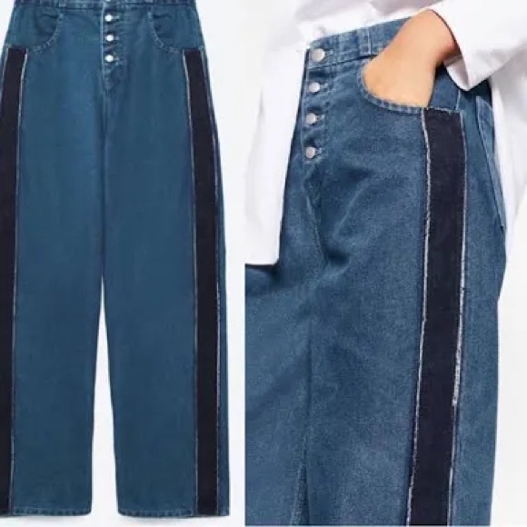 Zara Denim - NWT Zara Trafaluc Denimwear Mom Fit Jeans